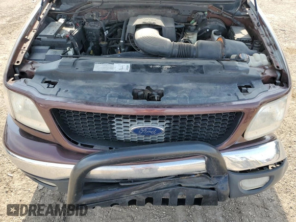 2001 Ford F-150 XL with VIN 2FTRX18L71CA11188, listed as a Copart auction lot 54187945 with Not provided miles and Salvage title. Bid and sale history available at DreamBid. Image 11.