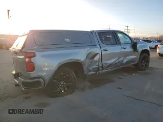 2024 Chevrolet Silverado 1500 RST with VIN 1GCUDEED9RZ398607, listed as a Copart auction lot 83109334 with 4,408 mi miles and Salvage Title. Bid and sale history available at carsss.com. Image 3.