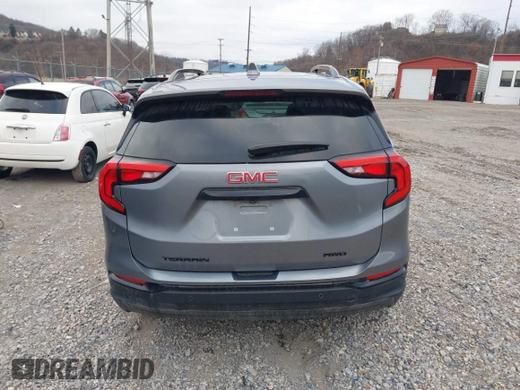 2021 GMC Terrain SLT with VIN 3GKALVEV6ML353238, listed as a IAAI auction lot 41539486 with 84,661 mi miles and . Bid and sale history available at DreamBid. Image 16.