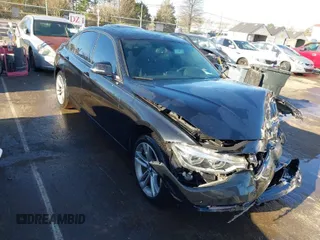 2016 BMW 3 Series 328i xDrive with VIN WBA8E3G58GNU02561, listed as a IAAI auction lot 41811408 with 103,694 mi miles. Bid and sale history available at carsss.com. Image 1.