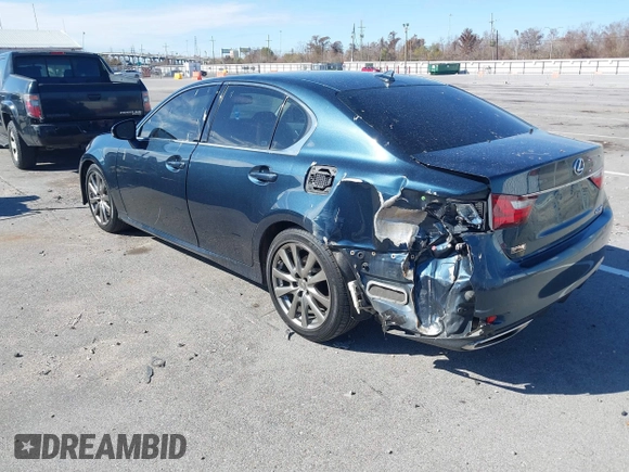 2013 Lexus GS with VIN JTHBE1BL2D5001360, listed as a IAAI auction lot 41370780 with 59,223 mi miles. Bid and sale history available at carsss.com. Image 3.