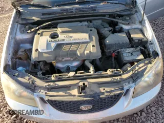 2005 Kia Spectra with VIN KNAFE161955103152, listed as a Copart auction lot 78554024 with 110,142 mi miles and Clean Title. Bid and sale history available at carsss.com. Image 12.