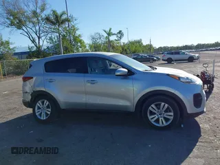 2017 Kia Sportage LX with VIN KNDPM3AC4H7194371, listed as a IAAI auction lot 41774995 with 110,720 mi miles. Bid and sale history available at carsss.com. Image 13.