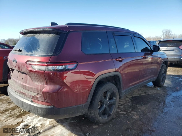 2023 Jeep Grand Cherokee L Altitude with VIN 1C4RJKAG6P8833101, listed as a Copart auction lot 87919675 with 0 mi miles and Salvage Title. Bid and sale history available at carsss.com. Image 3.