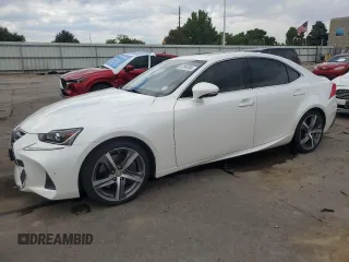 2018 Lexus IS 300 with VIN JTHC81D23J5028658, listed as a Copart auction lot 61391055 with 42,566 mi miles and Salvage title. Bid and sale history available at DreamBid. Image 1.