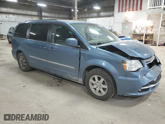 2012 Chrysler Town & Country Touring z VIN 2C4RC1BG2CR187749, wystawiony jako Copart lot #53797655 z przebiegiem 102 363 mil mil oraz Szkoda całkowita • Salvage title. Historia ofert i sprzedaży dostępna na DreamBid. Obrazek 4.