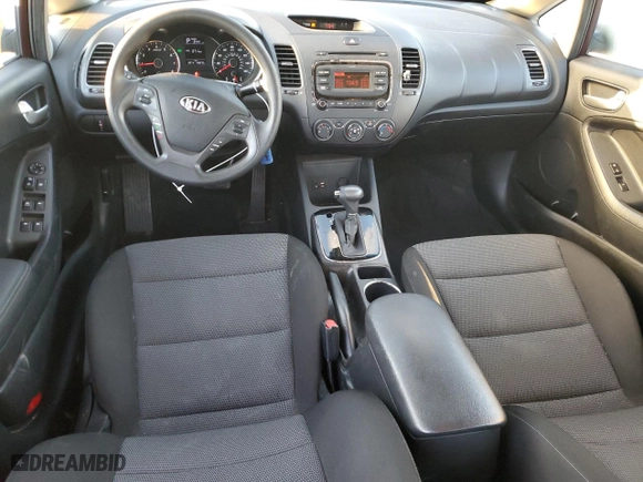 2017 Kia Forte LX with VIN 3KPFK4A77HE038674, listed as a Copart auction lot 89101885 with 48,670 mi miles and Salvage Title. Bid and sale history available at carsss.com. Image 8.