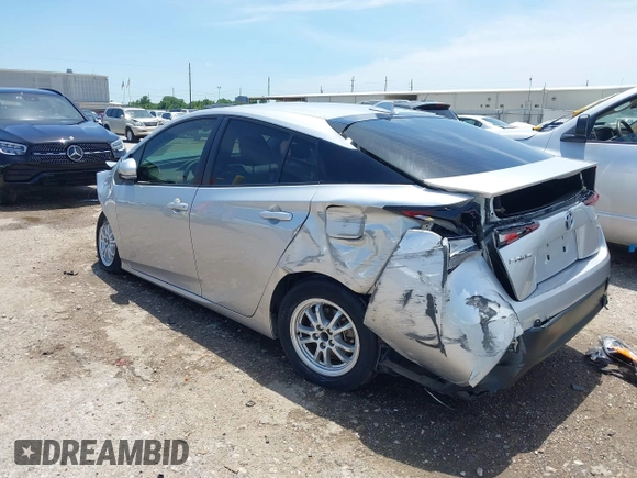 2022 Toyota Prius L Eco with VIN JTDKAMFU4N3170522, listed as a IAAI auction lot 42351817 with 90,561 mi miles and . Bid and sale history available at DreamBid. Image 3.