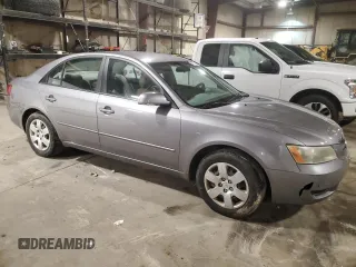 2007 Hyundai Sonata GLS with VIN 5NPET46C47H232135, listed as a Copart auction lot 47107885 with 146,779 mi miles and Salvage Title. Bid and sale history available at DreamBid. Image 4.