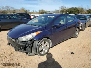 2013 Hyundai Elantra GLS PZEV with VIN 5NPDH4AE5DH389609, listed as a Copart auction lot 46397655 with 171,940 mi miles and Clean Title. Bid and sale history available at carsss.com. Image 1.