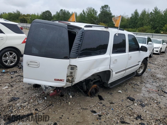 2004 GMC Yukon SLE with VIN 1GKEK13V44J184442, listed as a Copart auction lot 71213744 with 229,193 mi miles and Salvage Title. Bid and sale history available at carsss.com. Image 3.