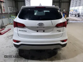2017 Hyundai Santa Fe 2.4L z VIN 5XYZUDLB8HG422216, wystawiony jako Copart lot #58519075 z przebiegiem 138 395 mil mil oraz Czysty tytuł • Clean title. Historia ofert i sprzedaży dostępna na DreamBid. Obrazek 6.