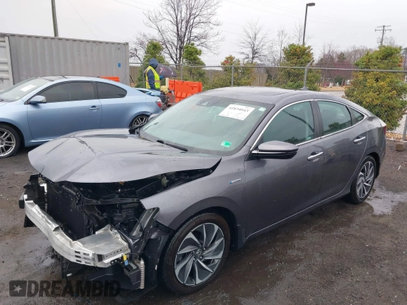 2020 Honda Insight Touring with VIN 19XZE4F98LE011149, listed as a IAAI auction lot 41834043 with 54,251 mi miles and . Bid and sale history available at carsss.com. Image 18.