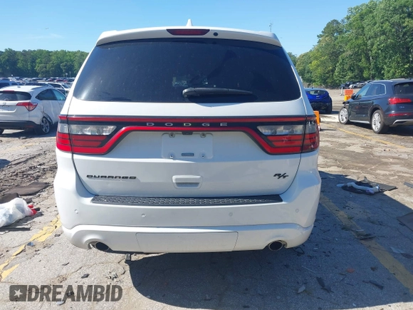 2018 Dodge Durango R/T with VIN 1C4SDHCT6JC451581, listed as a IAAI auction lot 42323175 with 163,000 mi miles and . Bid and sale history available at DreamBid. Image 16.