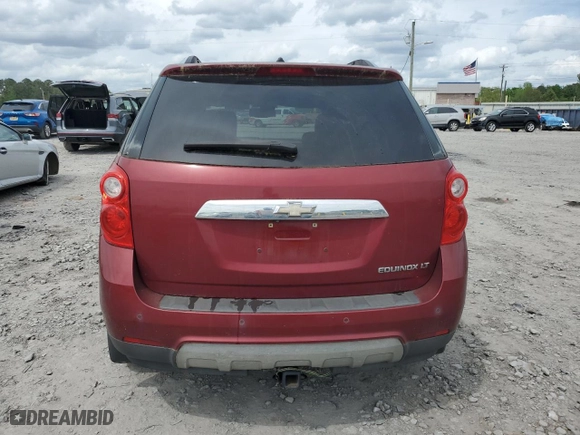 2011 Chevrolet Equinox LT w/2LT with VIN 2CNALPEC1B6427619, listed as a Copart auction lot 51707415 with 99,217 mi miles and Salvage Title. Bid and sale history available at carsss.com. Image 6.