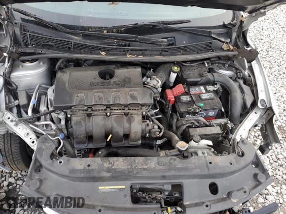 2019 Nissan Sentra SV with VIN 3N1AB7AP4KY343067, listed as a Copart auction lot 48416705 with 49,731 mi miles and Salvage Title. Bid and sale history available at carsss.com. Image 12.