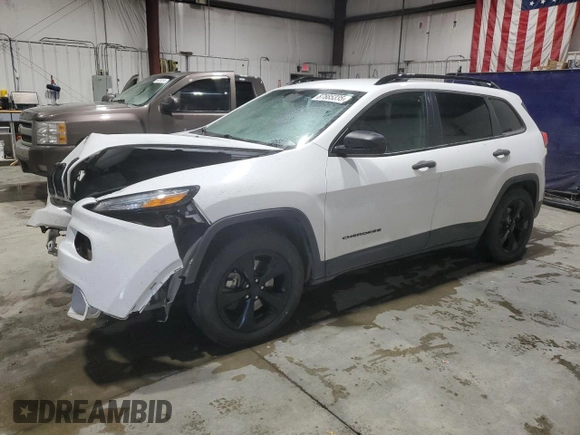 2017 Jeep Cherokee Altitude с VIN 1C4PJMAS0HW582743, выставлен на аукционе Copart как лот 87885335 с пробегом 98 952 миль миль и Списание • Salvage title. История ставок и продаж доступна на DreamBid. Изображение 1.