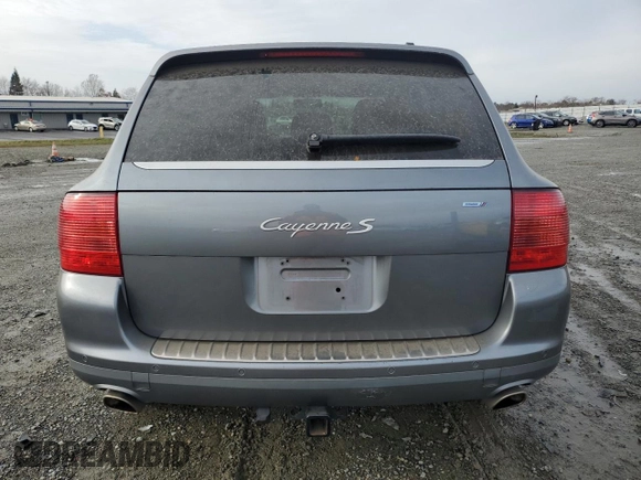 2006 Porsche Cayenne S with VIN WP1AB29P16LA66119, listed as a Copart auction lot 86866054 with 195,108 mi miles and Salvage Title. Bid and sale history available at carsss.com. Image 6.