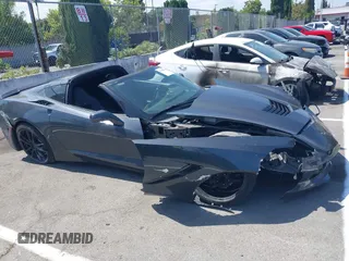 2014 Chevrolet Corvette 2LT with VIN 1G1YD2D75E5120437, listed as a IAAI auction lot 42588343 with Not provided miles and . Bid and sale history available at DreamBid. Image 12.