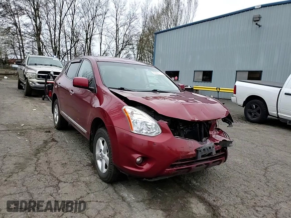 2013 Nissan Rogue S with VIN JN8AS5MV9DW666198, listed as a Copart auction lot 49841035 with 131,059 mi miles and Salvage Title. Bid and sale history available at DreamBid. Image 11.