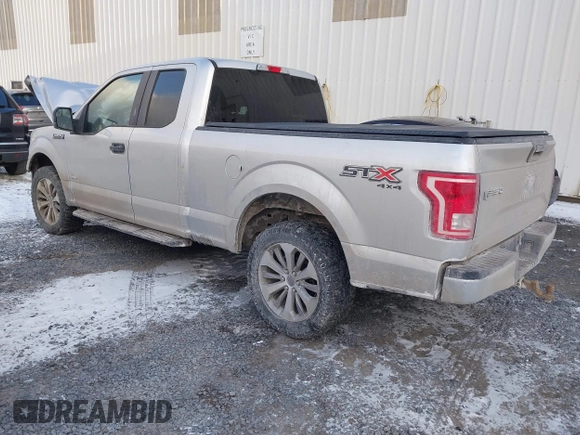 2017 Ford F-150 XL with VIN 1FTEX1EP3HFC28046, listed as a IAAI auction lot 41291572 with 149,668 mi miles. Bid and sale history available at carsss.com. Image 3.