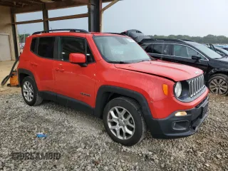 2016 Jeep Renegade Latitude with VIN ZACCJABT6GPE36959, listed as a Copart auction lot 55199815 with 94,660 mi miles and Clean Title. Bid and sale history available at DreamBid. Image 4.