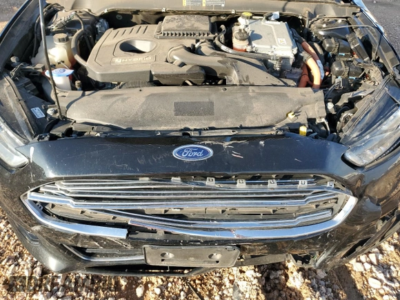 2016 Ford Fusion Titanium Hybrid with VIN 3FA6P0RU6GR356609, listed as a Copart auction lot 79803204 with 69,619 mi miles and Salvage Title. Bid and sale history available at carsss.com. Image 12.