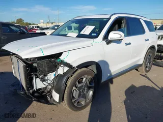 2024 Hyundai Palisade Limited with VIN KM8R54GE4RU741206, listed as a IAAI auction lot 40937346 with 14,466 mi miles. Bid and sale history available at carsss.com. Image 17.