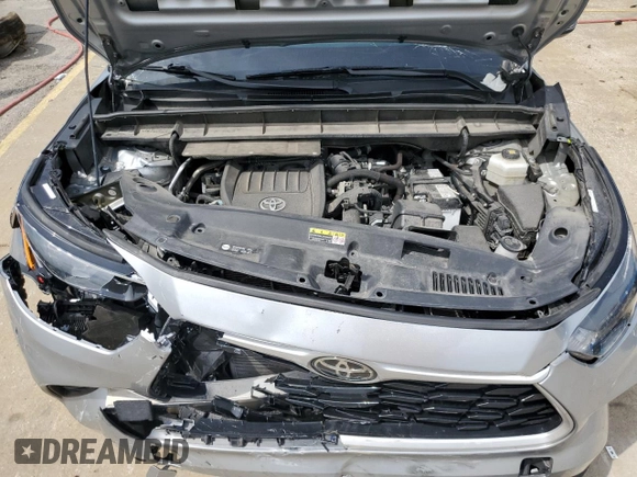 2023 Toyota Highlander L with VIN 5TDKDRBH5PS022426, listed as a Copart auction lot 55917045 with 82,610 mi miles and Salvage title. Bid and sale history available at DreamBid. Image 12.