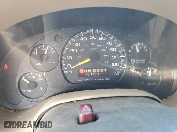 1999 GMC Safari z VIN 1GKDM19W2XB502093, wystawiony jako Copart lot #81719764 z przebiegiem 107 191 mil mil oraz Tytuł czysty. Historia ofert i sprzedaży dostępna na DreamBid. Obrazek 9.