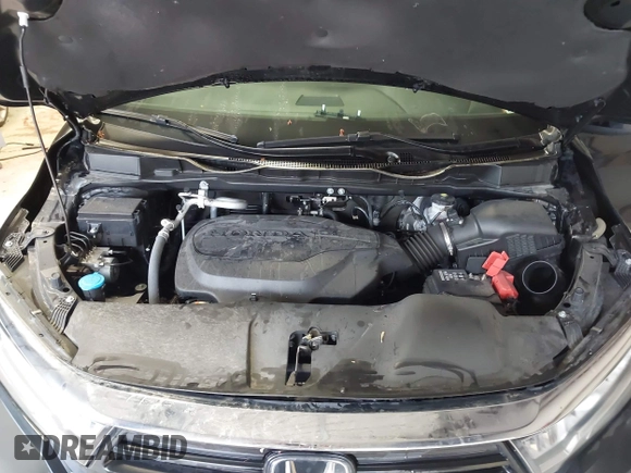 2024 Honda Odyssey EX-L with VIN 5FNRL6H65RB018633, listed as a IAAI auction lot 41801512 with 22,103 mi miles and . Bid and sale history available at DreamBid. Image 10.