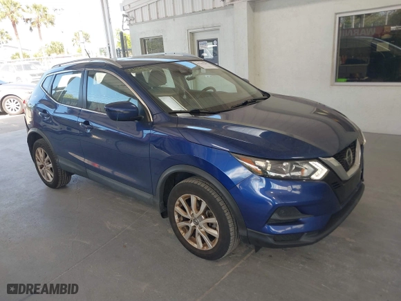 2020 Nissan Rogue Sport SV with VIN JN1BJ1CV1LW273200, listed as a IAAI auction lot 41783387 with 75,007 mi miles. Bid and sale history available at carsss.com. Image 1.