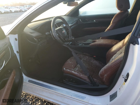 2016 Cadillac ATS Coupe Luxury Collection RWD with VIN 1G6AB1RX2G0138351, listed as a Copart auction lot 74945174 with 0 mi miles and Salvage Title. Bid and sale history available at carsss.com. Image 7.
