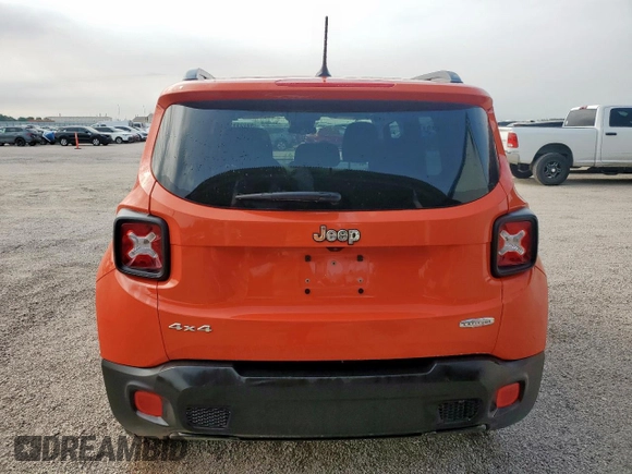 2017 Jeep Renegade Latitude z VIN ZACCJBBB5HPF26425, wystawiony jako Copart lot #57722135 z przebiegiem 59 225 mil mil oraz Czysty tytuł • Clean title. Historia ofert i sprzedaży dostępna na DreamBid. Obrazek 6.