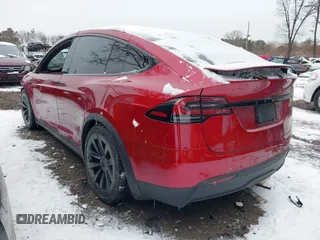 2023 Tesla Model X with VIN 7SAXCBE51PF404297, listed as a IAAI auction lot 41314595 with 25,020 mi miles and . Bid and sale history available at DreamBid. Image 3.