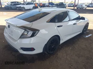 2017 Honda Civic EX-T with VIN 19XFC1F3XHE008442, listed as a IAAI auction lot 42004598 with 187,250 mi miles. Bid and sale history available at carsss.com. Image 4.