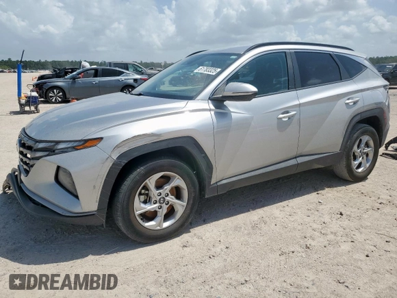 2023 Hyundai Tucson SEL with VIN 5NMJBCAE7PH220482, listed as a Copart auction lot 61783325 with 35,764 mi miles and Salvage title. Bid and sale history available at DreamBid. Image 1.