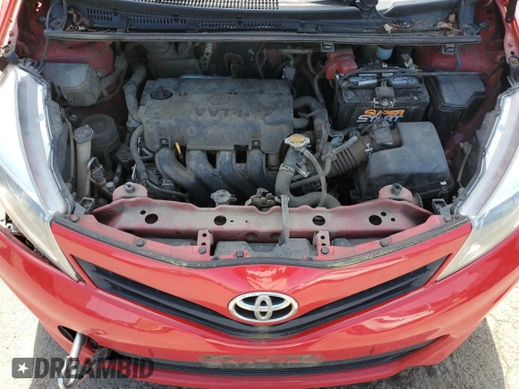 2014 Toyota Yaris L with VIN VNKJTUD39EA011112, listed as a Copart auction lot 50641764 with 109,170 mi miles and Salvage Title. Bid and sale history available at carsss.com. Image 11.