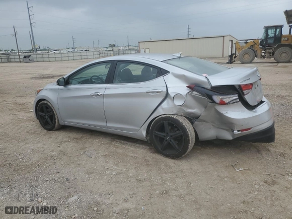 2014 Hyundai Elantra SE with VIN KMHDH4AE2EU090212, listed as a Copart auction lot 51579545 with 92,656 mi miles and Salvage Title. Bid and sale history available at carsss.com. Image 2.