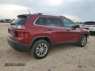 2020 Jeep Cherokee Altitude with VIN 1C4PJLLB4LD581137, listed as a Copart auction lot 55082395 with 63,685 mi miles and Salvage title. Bid and sale history available at DreamBid. Image 3.