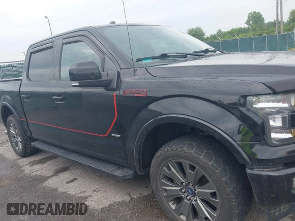 2017 Ford F-150 XL with VIN 1FTEW1EG1HFC84229, listed as a IAAI auction lot 42622651 with 116,974 mi miles and . Bid and sale history available at DreamBid. Image 13.
