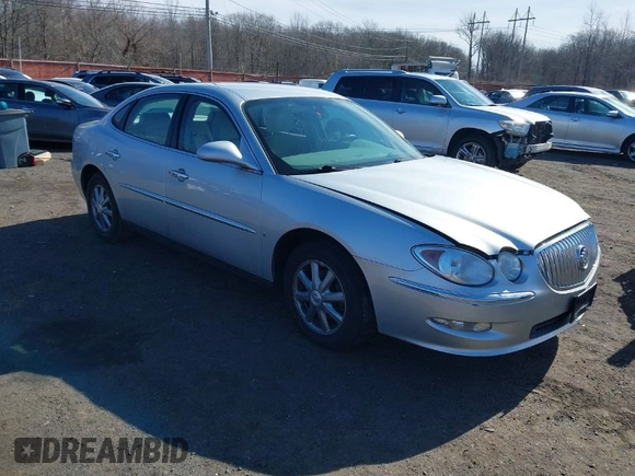2009 Buick LaCrosse CX with VIN 2G4WC582091148814, listed as a IAAI auction lot 41595101 with 135,845 mi miles. Bid and sale history available at carsss.com. Image 1.