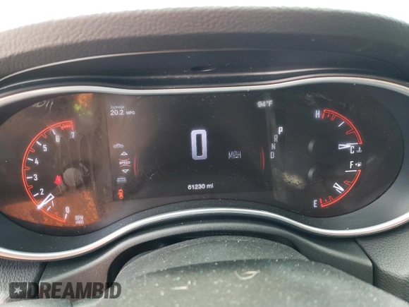 2019 Dodge Durango SXT Plus with VIN 1C4RDHAG6KC559513, listed as a Copart auction lot 43829745 with 61,230 mi miles and Salvage Title. Bid and sale history available at DreamBid. Image 9.