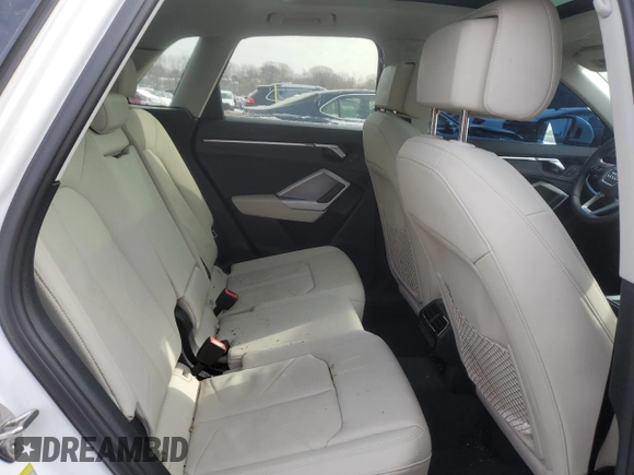 2020 Audi Q3 S line Premium with VIN WA1DECF31L1125362, listed as a Copart auction lot 42122605 with 39,407 mi miles and Salvage Title. Bid and sale history available at carsss.com. Image 11.