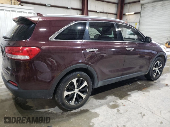 2017 Kia Sorento EX with VIN 5XYPH4A50HG184032, listed as a Copart auction lot 44816185 with 90,002 mi miles and Clean title. Bid and sale history available at DreamBid. Image 3.