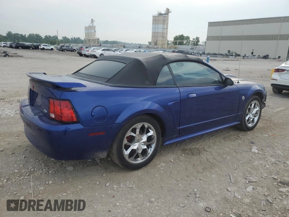 2004 Ford Mustang Deluxe with VIN 1FAFP444X4F107575, listed as a Copart auction lot 60908705 with 148,467 mi miles and Salvage title. Bid and sale history available at DreamBid. Image 3.