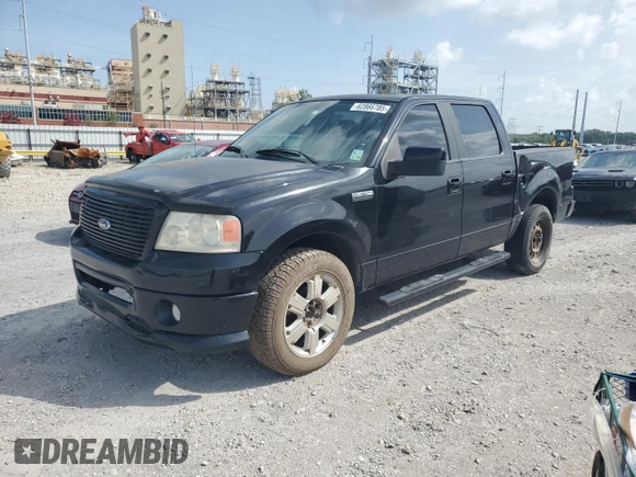 2007 Ford F-150 XLT with VIN 1FTPW12V77KA88667, listed as a Copart auction lot 62866785 with Not provided miles and Salvage title. Bid and sale history available at DreamBid. Image 1.