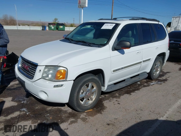 2002 GMC Envoy SLT z VIN 1GKDT13S722281544, wystawiony jako IAAI lot #41837068 z przebiegiem 130 994 mil mil oraz . Historia ofert i sprzedaży dostępna na DreamBid. Obrazek 2.