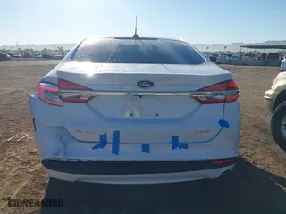 2018 Ford Fusion Hybrid S with VIN 3FA6P0UU0JR204324, listed as a IAAI auction lot 41312303 with 100,527 mi miles. Bid and sale history available at carsss.com. Image 16.