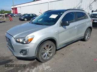 2013 Mitsubishi Outlander Sport LE with VIN 4A4AR5AU2DE022494, listed as a IAAI auction lot 42158945 with 130,739 mi miles. Bid and sale history available at carsss.com. Image 2.